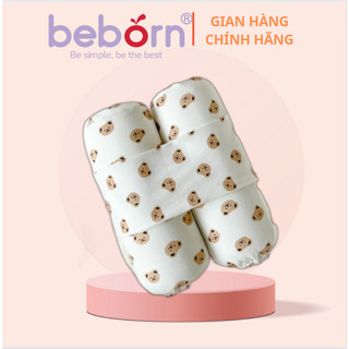 Bộ gối chặn cho bé BABY CHOU kết hợp vải muslin cao cấp tạo cảm giác êm ái giúp bé ngủ ngon chống giật mình