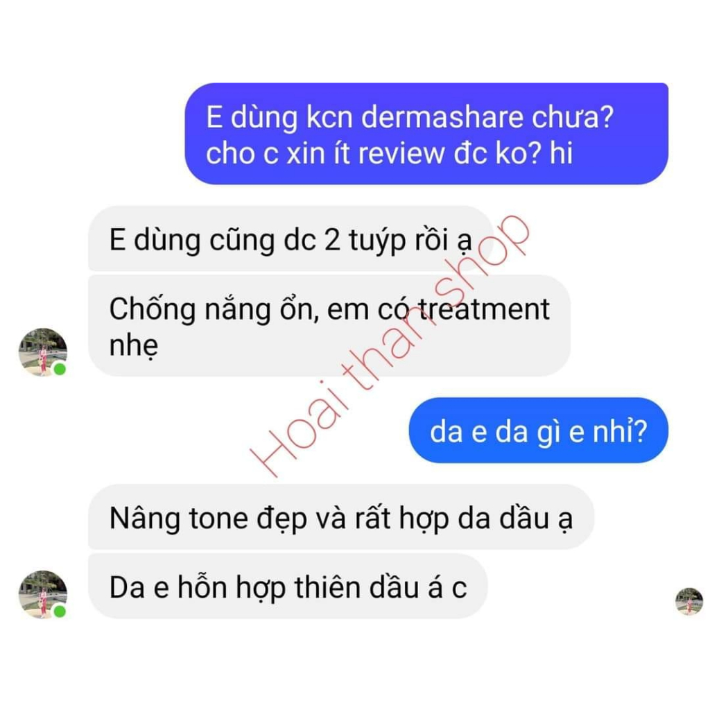 KEM CHỐNG NẮNG DERMASHARE