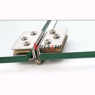 Bản lề cửa kính, kẹp cửa kính inox 304 - 1 cái