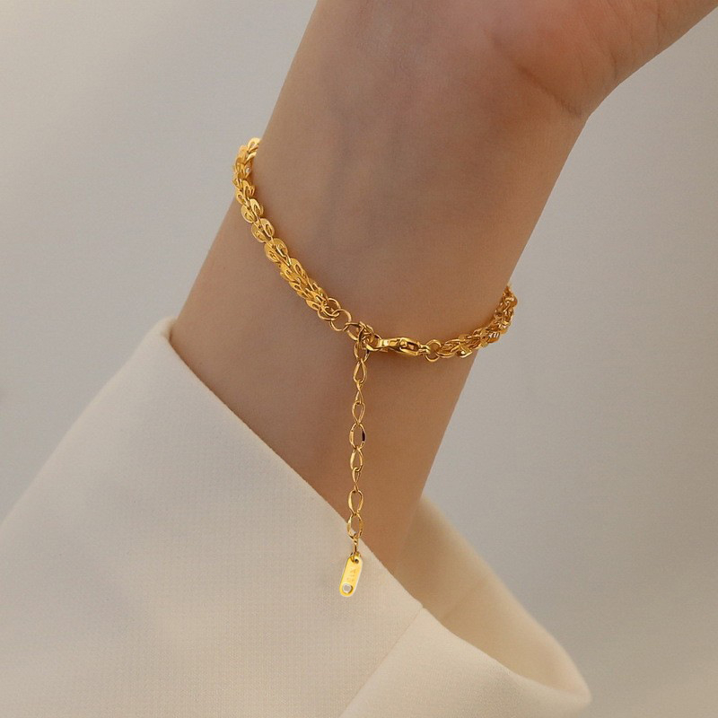 Lắc tay Titan đuôi phượng cao cấp, không phai màu - Mã LT03