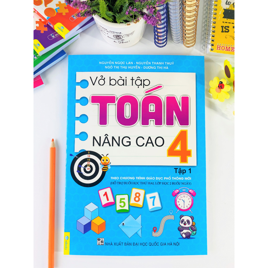 Sách - Vở Bài Tập Toán Nâng Cao 4 - Biên soạn theo chương trình GDPT mới - ndbooks