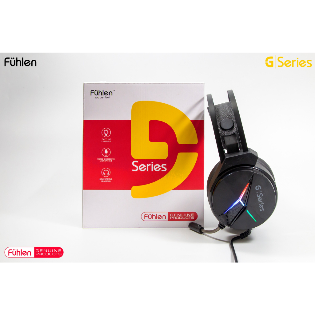 Tai nghe Gaming Fuhlen H200s giả lập 7.1, Mic nhạy lọc tạp âm, kết nối USB 2.2m - Hàng chính hãng