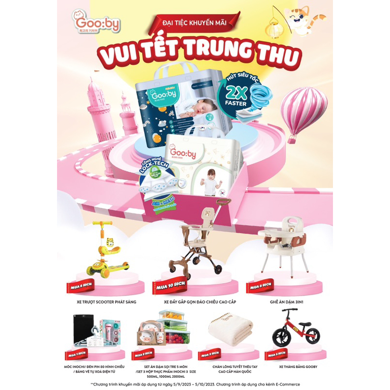Quà Tặng ưu đãi mua SP Gooby