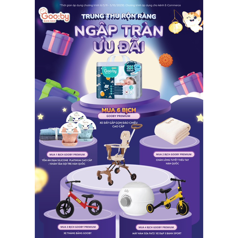 Quà Tặng ưu đãi mua SP Gooby