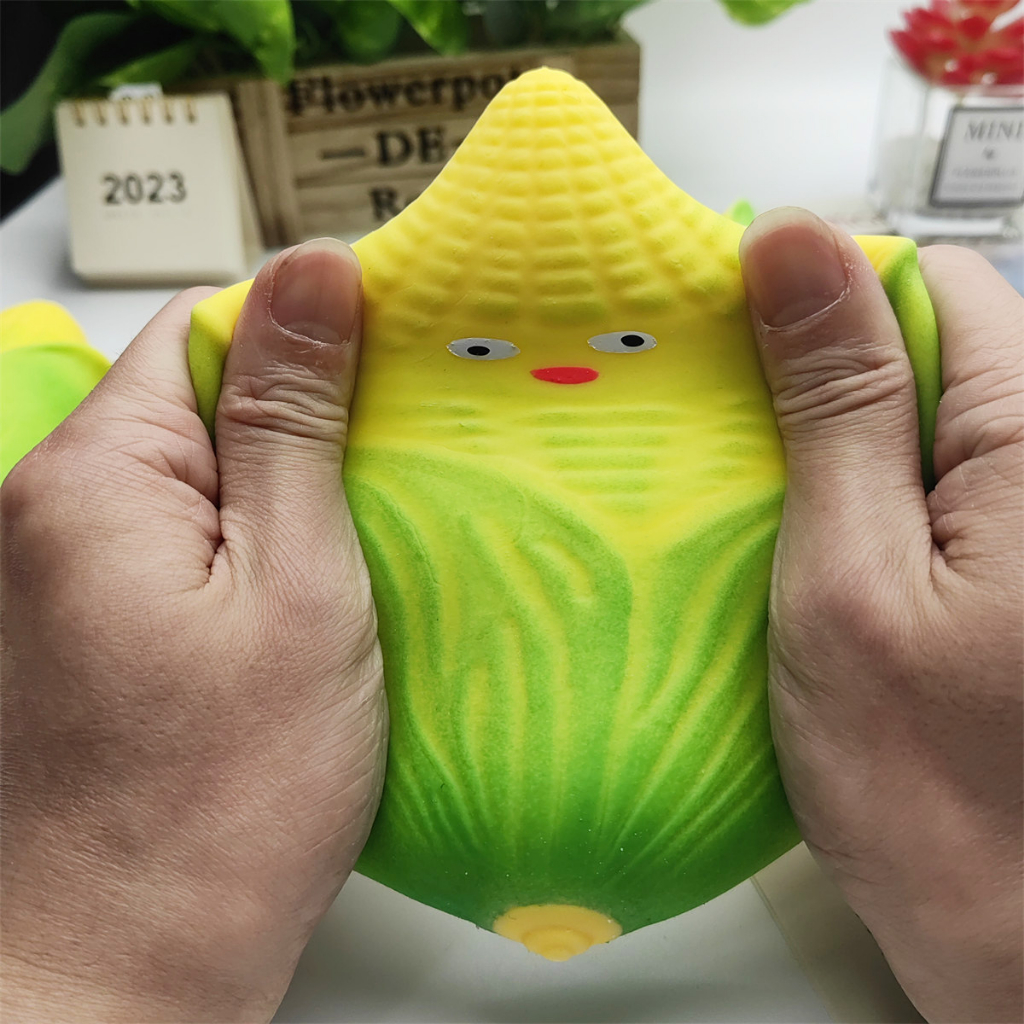 Trái cây silicon,ngô silicon,đồ chơi giảm stress độc đáo siêu dễ thương