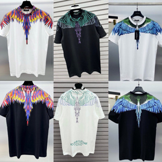 [FREESHIP ĐƠN TỪ 50K] Áo phông Nam Nữ BURLON hoạ tiết cánh chim Streetwear Áo Thun Nam Form Rộng Basic Cotton Oversize