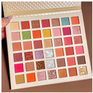  Bảng phấn mắt 42 ô ErshiQi màu lên tone cực đẹp Phấn mắt ErshiQi 42 ô đủ màu mềm mịn cao cấp 