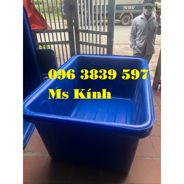 Thùng nhựa nuôi cá, thùng nhựa chữ nhật 50L/100L/200L/300L/500L