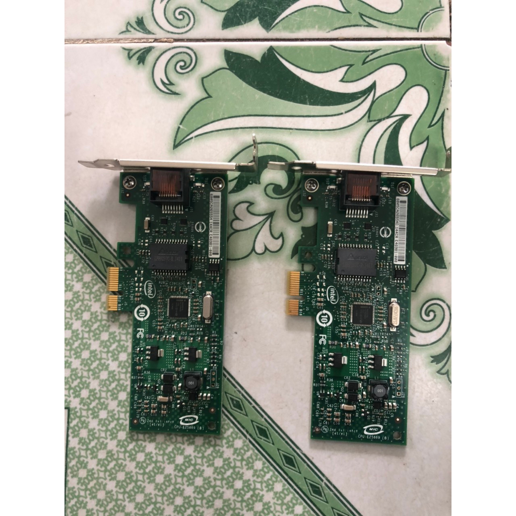 Card PCI Express to lan dùng cho main h61 thao may bo