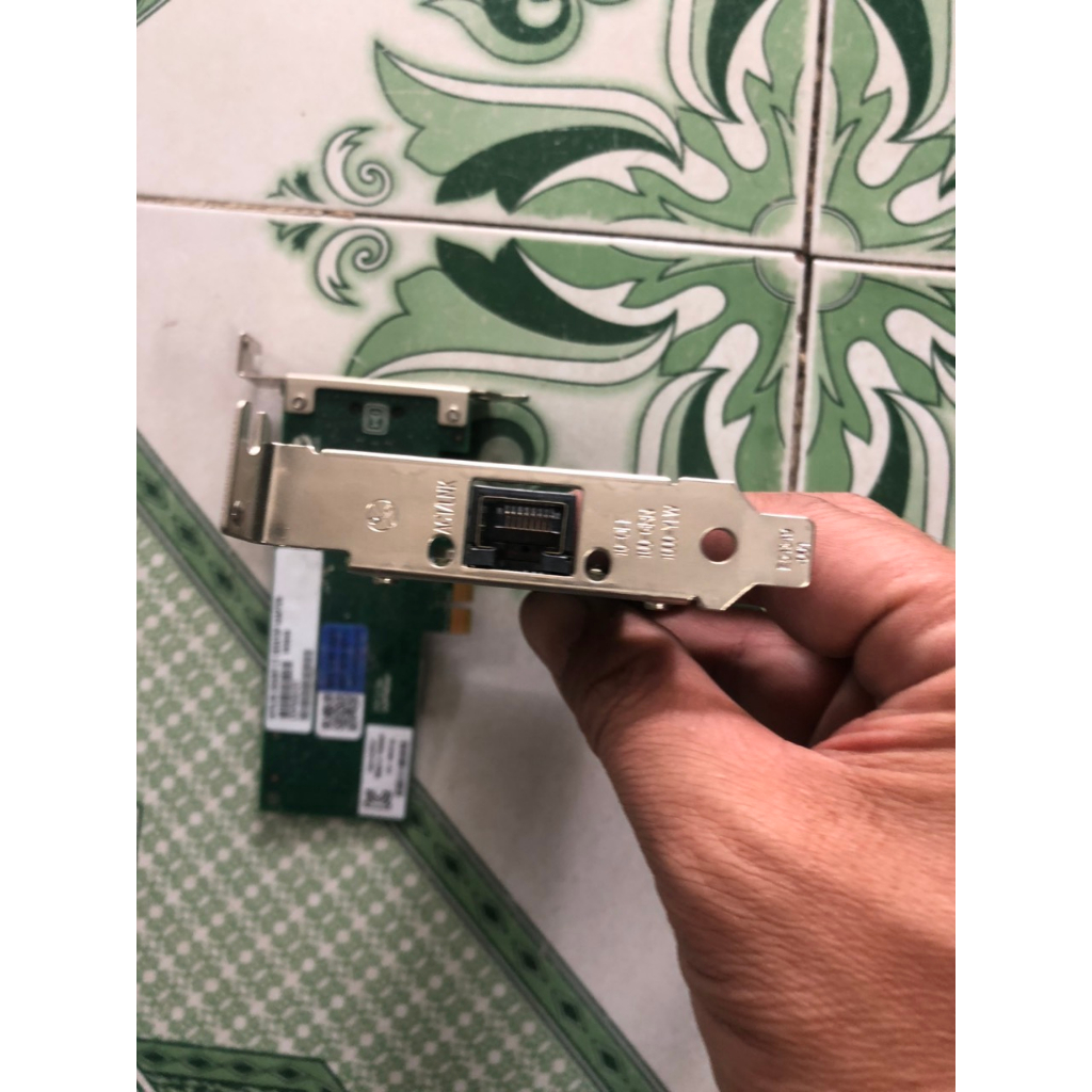 Card PCI Express to lan dùng cho main h61 thao may bo