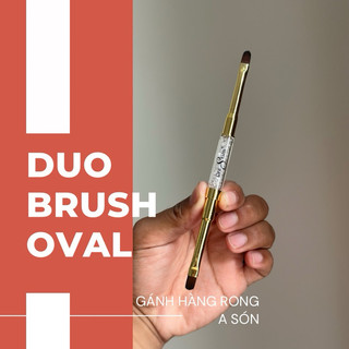 Cọ đắp gel cre8tion - cọ đắp gel oval - oval brush