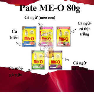 PATE MÈO ME-O Wet Food 80g
