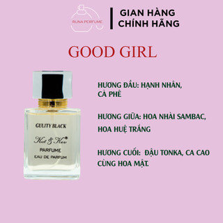  Nước hoa Nữ KAT&KEV GOOD GIRL 50ml Nữ Tính Ngọt Ngào 