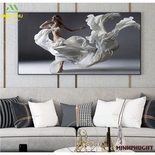 Tranh Treo Tường Thiếu Nữ - Tranh Laminate Tráng Gương Cao Cấp