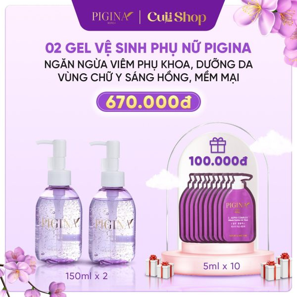Combo 2 Dung dịch vệ sinh PIGINA
