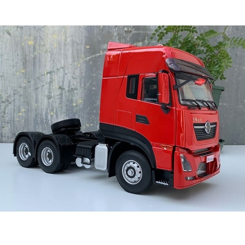 Mô hình xe đầu kéo Dongfeng KT D20 hợp kim 1:24