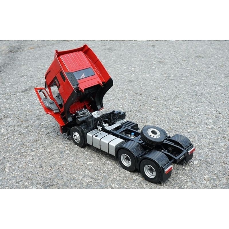 Mô hình xe đầu kéo Dongfeng KT D20 hợp kim 1:24