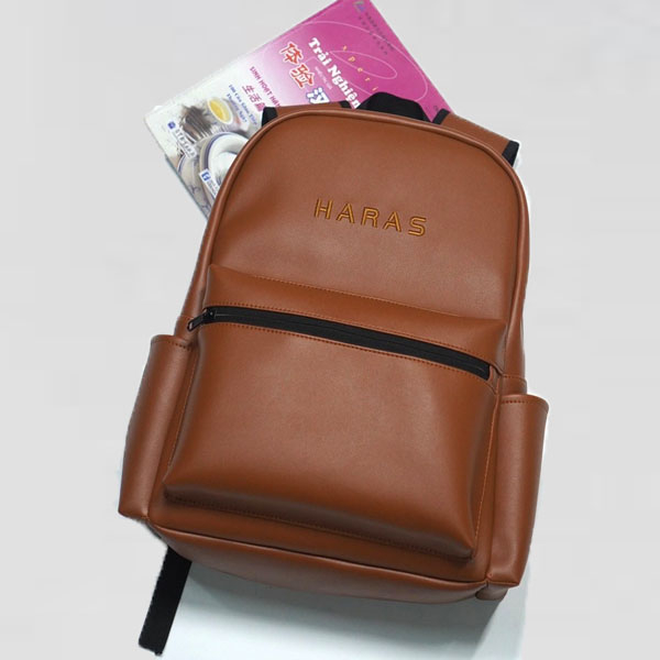 Balo Da Nam Nữ Cao Cấp Chống Thấm Nước Basic New Original Backpack HARAS HR341