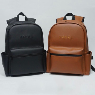 Balo Da Nam Nữ Cao Cấp Chống Thấm Nước Basic New Original Backpack HARAS HR341
