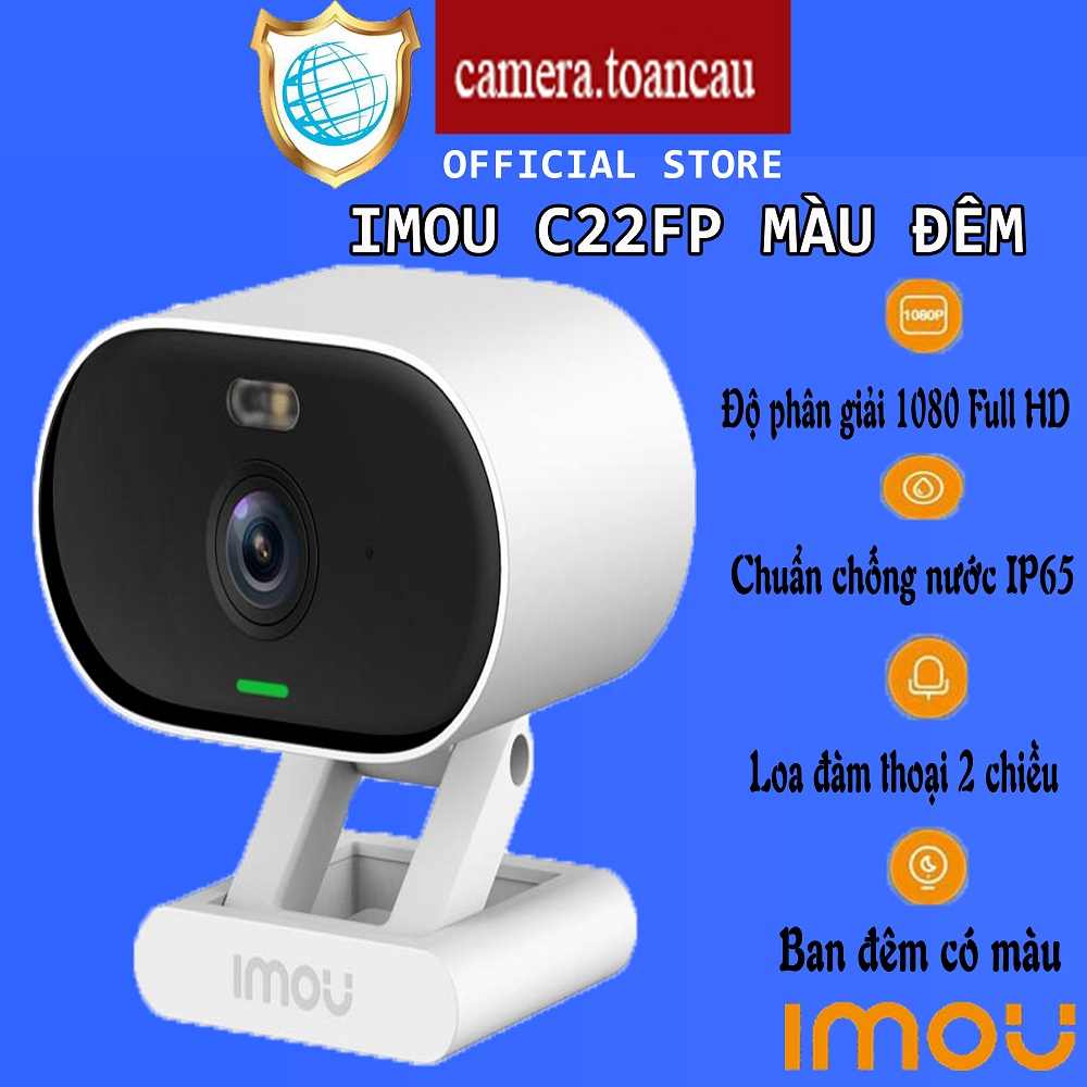 Camera Wifi trong nhà và ngoài trời Imou Versa I IPC-C22FP I Đàm thoại I Màu ban đêm