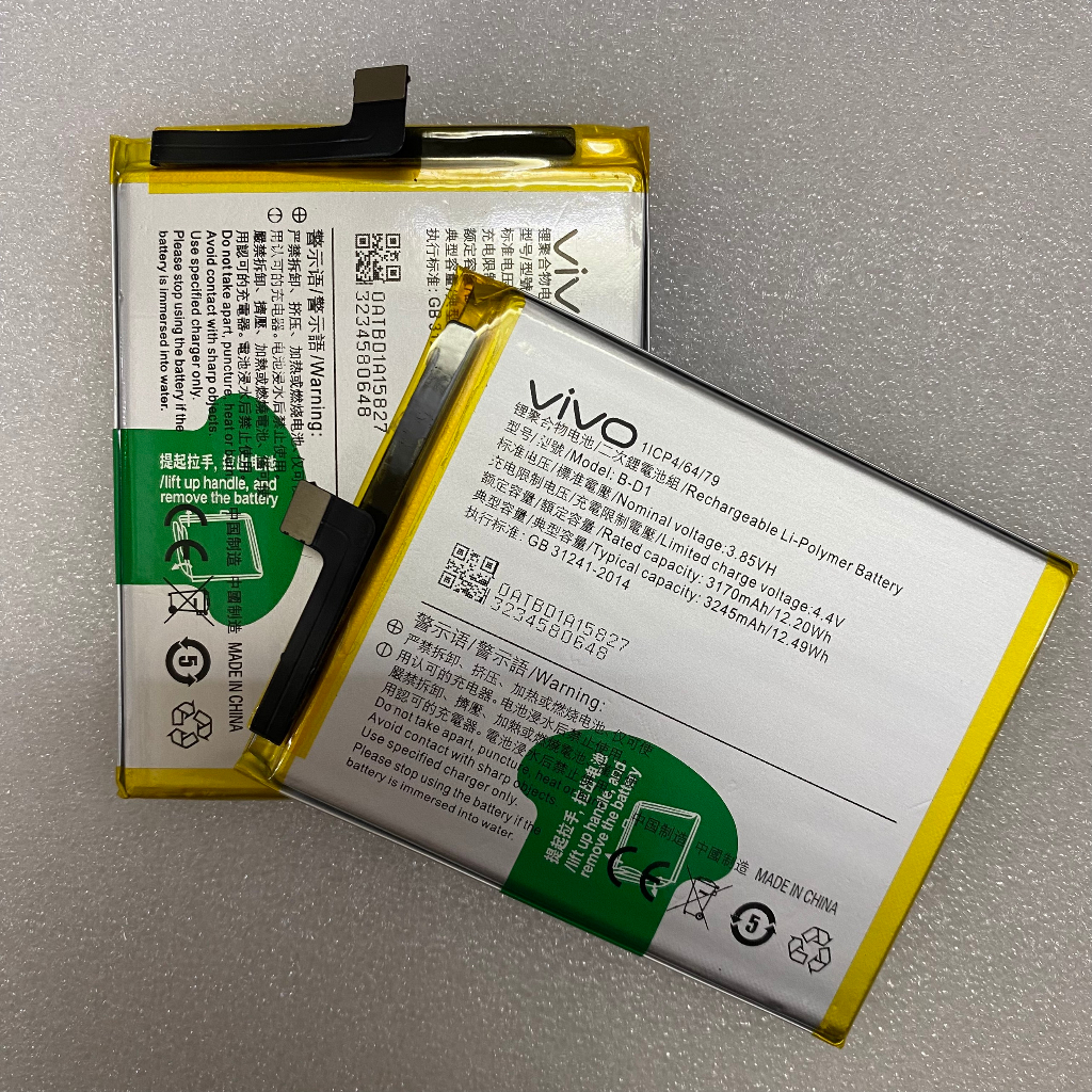 Pin Vivo X20 / 3170  3245mAH loại AA bao test lỗi 1 đổi 1