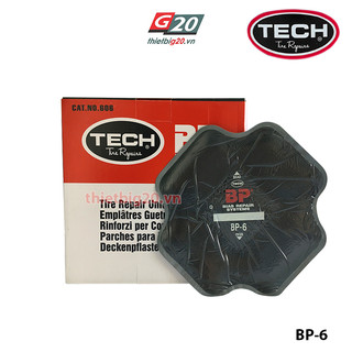 Hộp 5 miếng vá lốp bố chéo Tech BP-6 (Bias, 240mm)