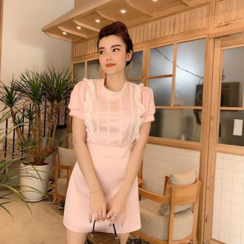 Pass đầm hồng tiểu thư