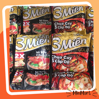 Mì 3 miền chua cay - cay cấp độ