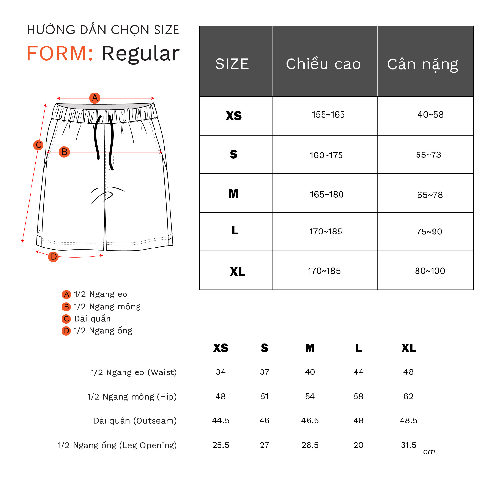 SHORT BASICPLUS POLY PK dày dặn Siêu bền, tôn dáng và chống nhăn Q01-076B