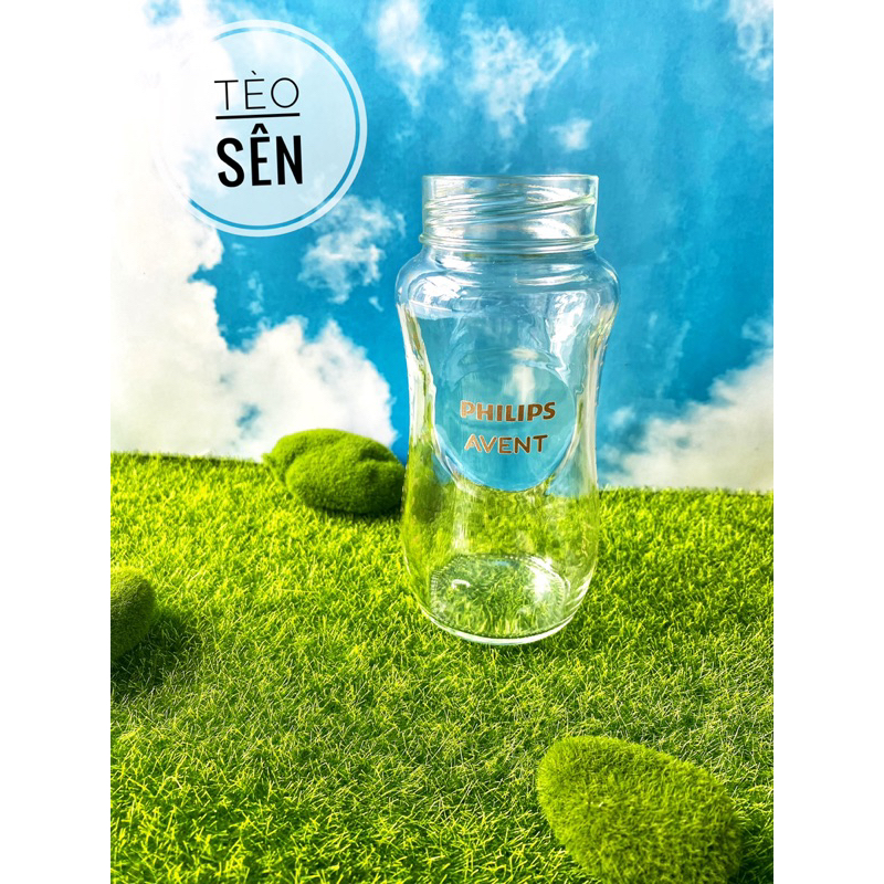 [Mẫu mới nội địa Mỹ] Thân bình thuỷ tinh Event 120/240ml event