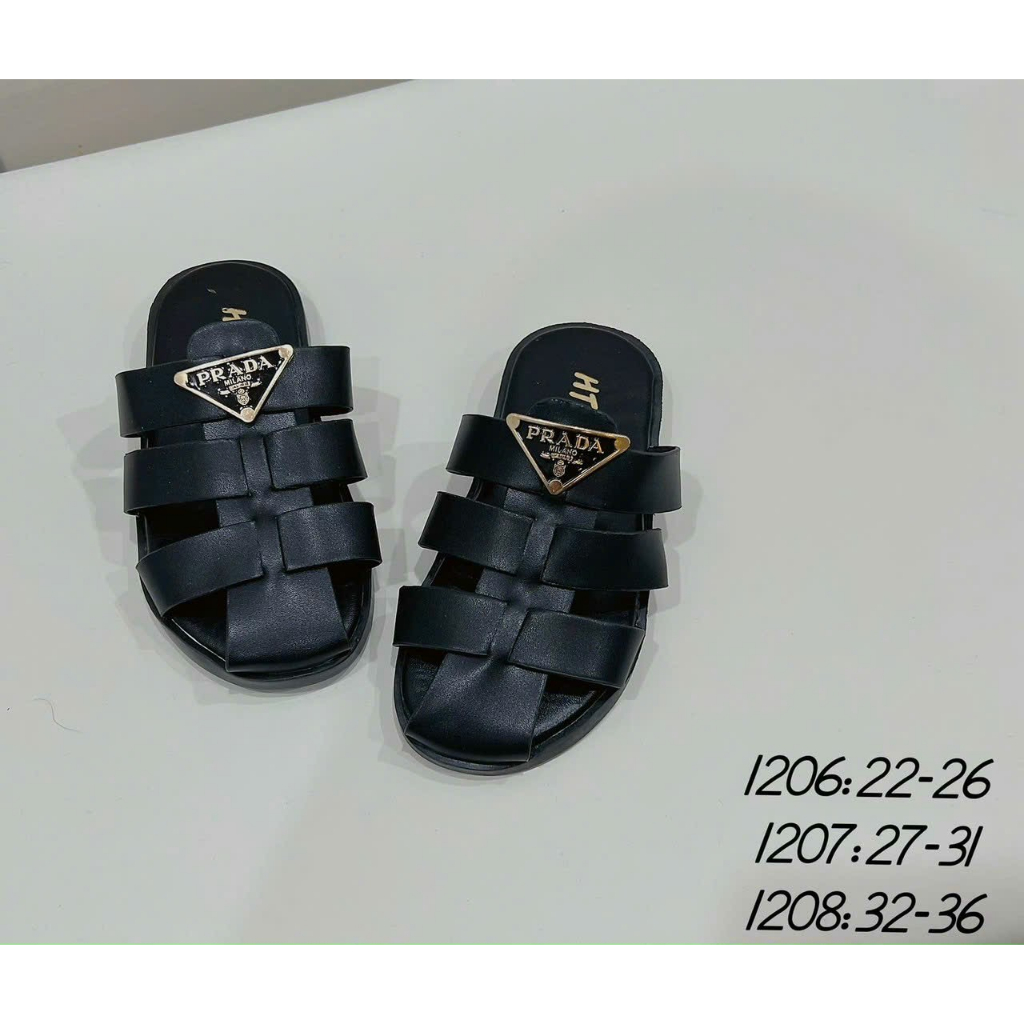 ⚡️  Dép Sandal quai da siêu nhẹ siêu Bền đế chống trơn trượt cho bé sz 24-35