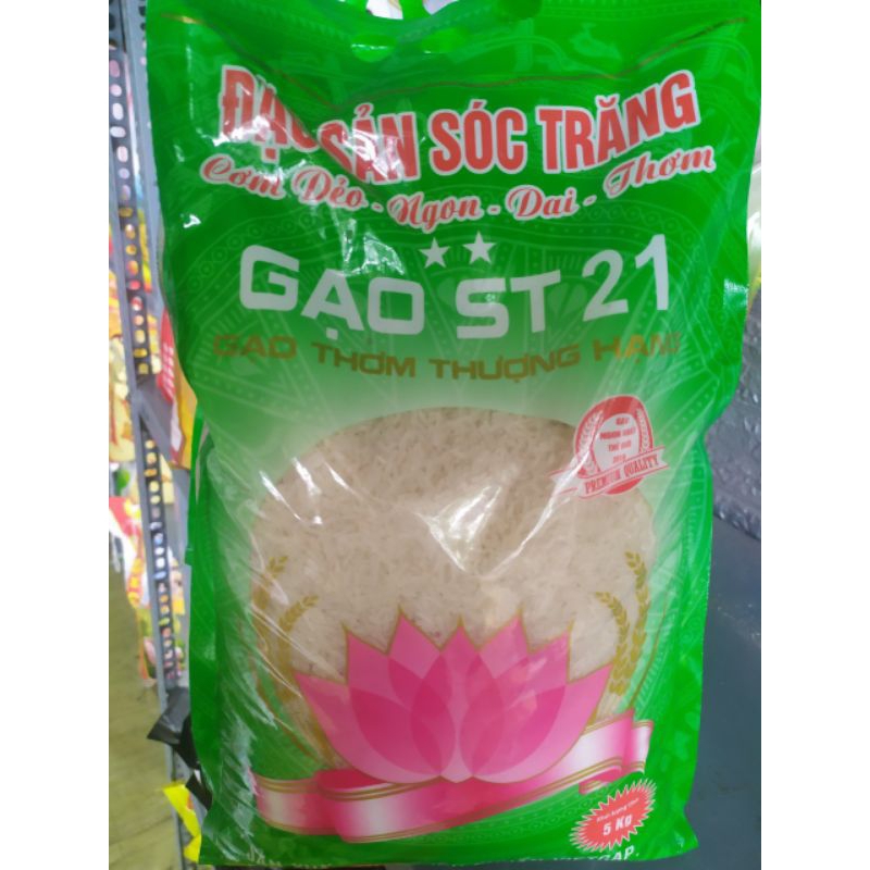 Gạo ST21 xuất khẩu
