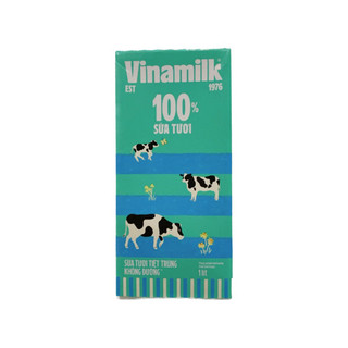 Sữa tươi tiệt trùng Vinamilk - Không đường - Hộp 1L - Cloud Mart
