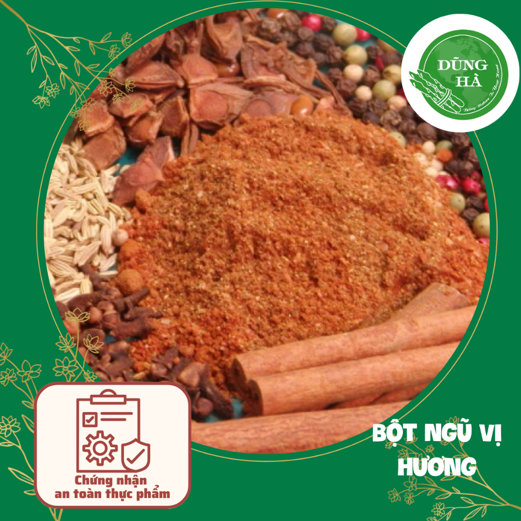 Bột ngũ vị hương loại thượng hạng dạng túi và hộp / Đã được kiểm định