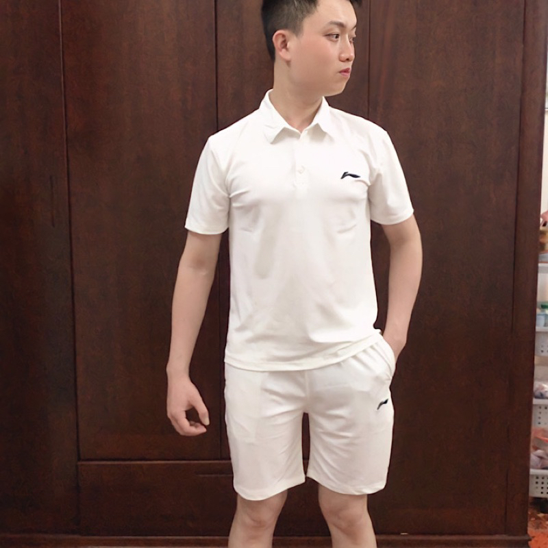 Bộ Quần Áo Nam Mùa Hè Thể Thao Chất Liệu Thấm Hút Mồ Hôi B18