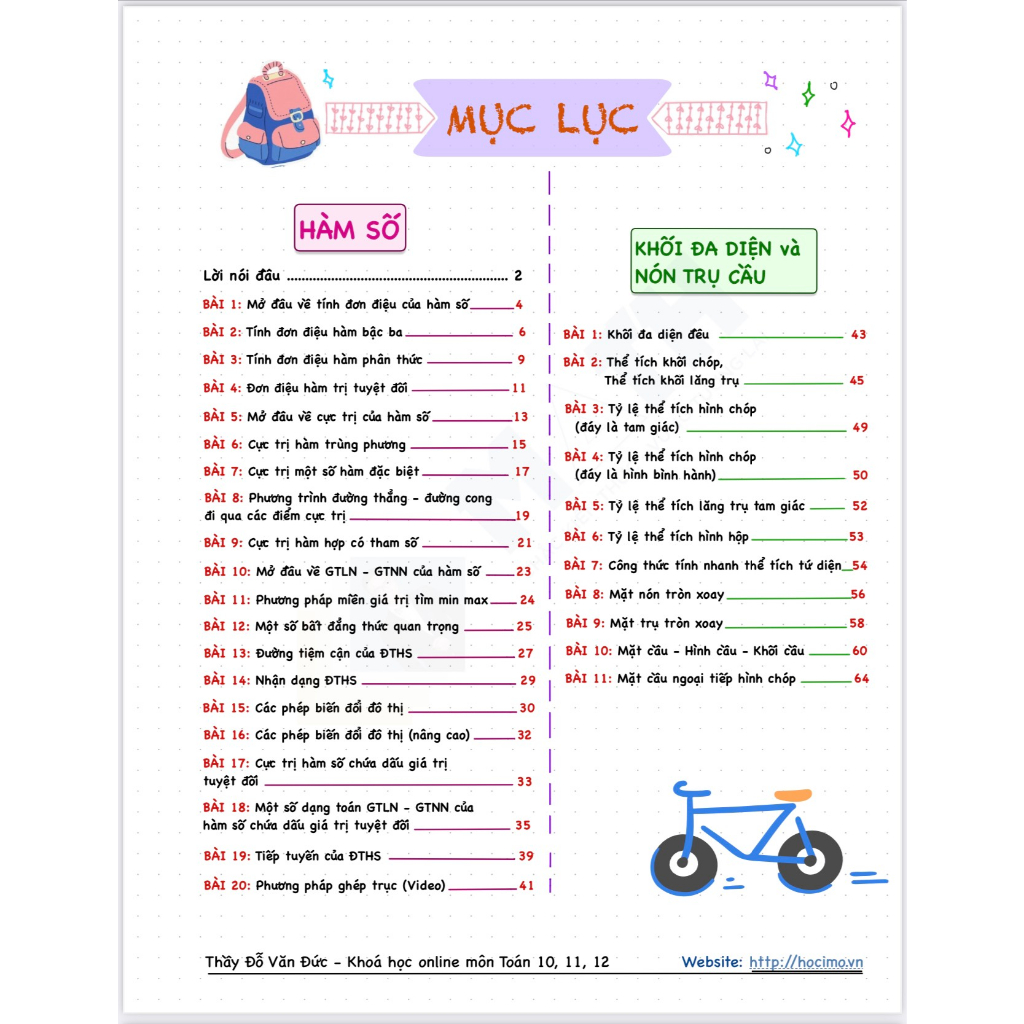 Sách - 15 Phương Pháp Kinh Điển Giải Toán Hàm Số