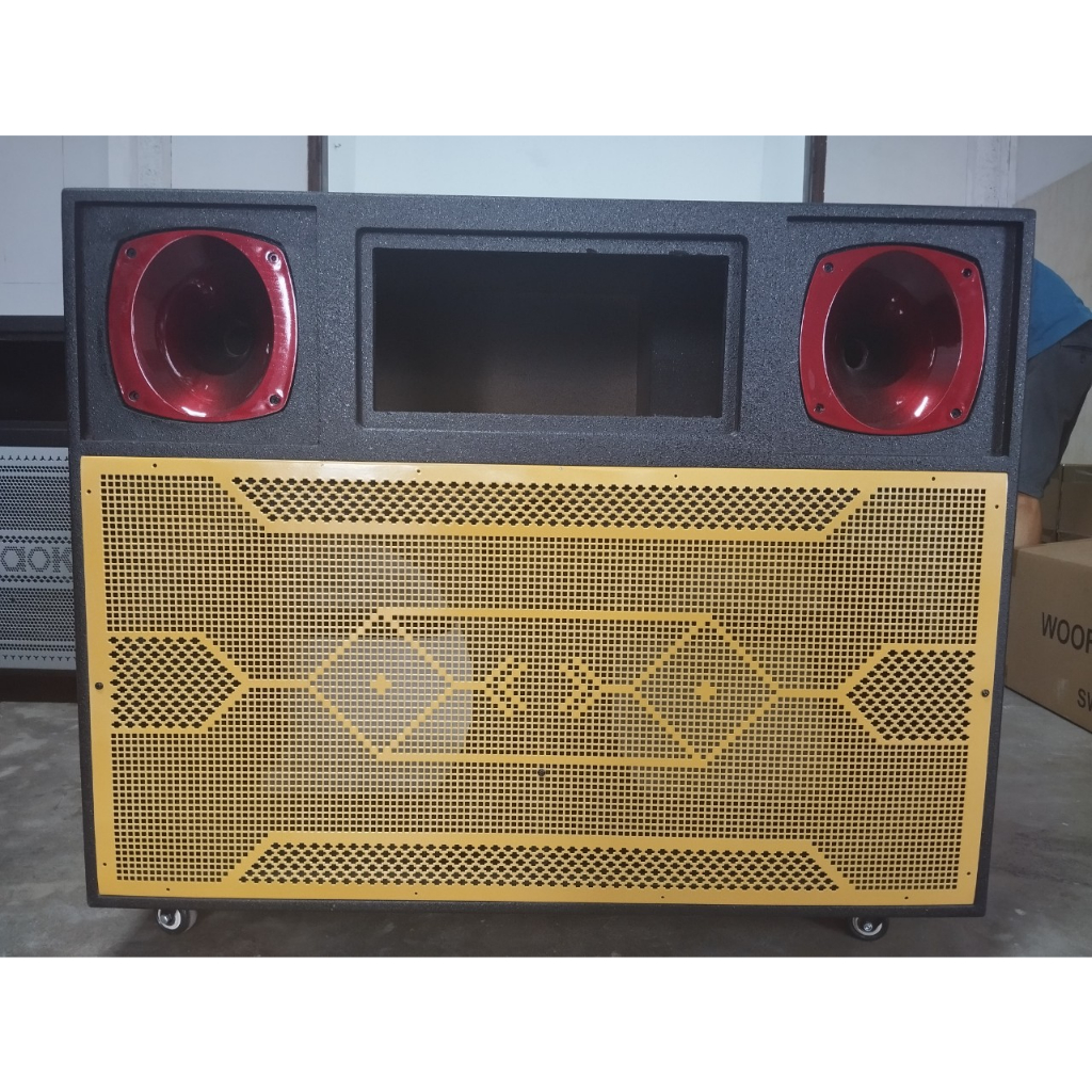 Vỏ thùng loa kéo bass 40 đôi mẫu đẹp