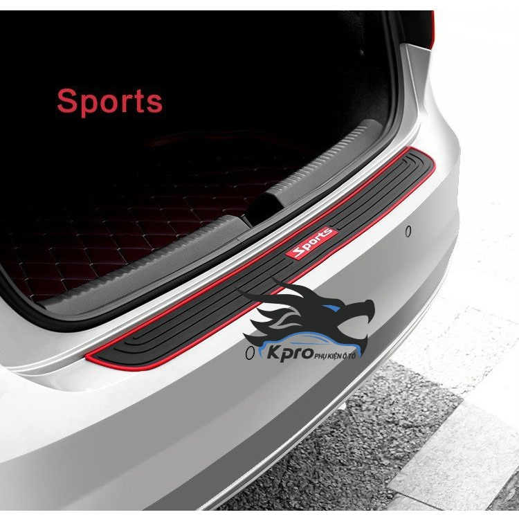 Cao su chống trầy cốp sau ô tô Sport - Hàng Kpro chất lượng cao
