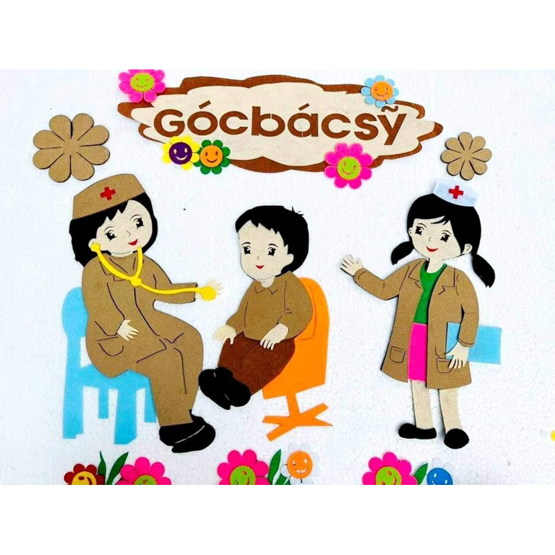 Góc steam trang trí mầm non