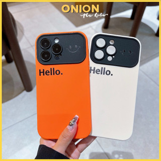 Ốp Hello nhiều màu dành cho iPhone Xsmax 11 12 13 14 Pro Promax
