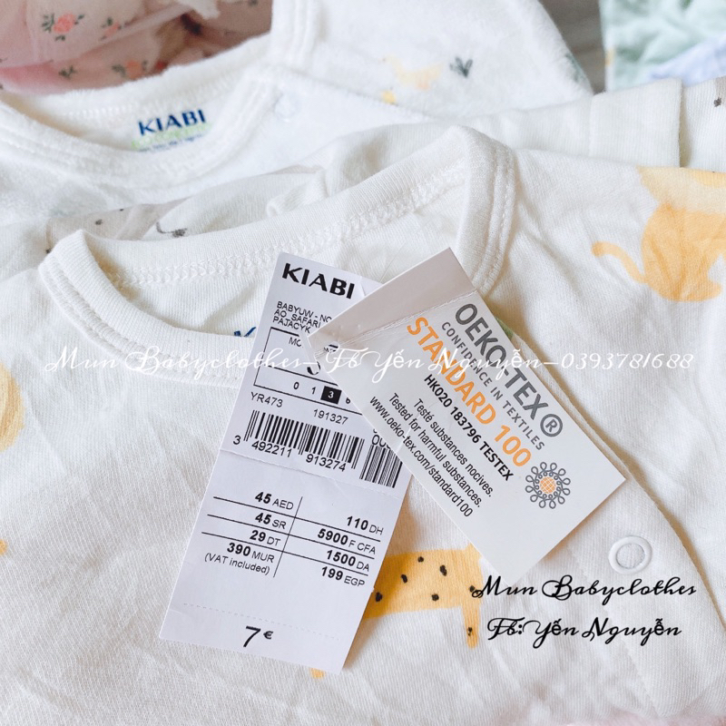 Sleepsuit cho bé/ Đồ bộ liền thân cho bé vải cotton organic hữu cơ