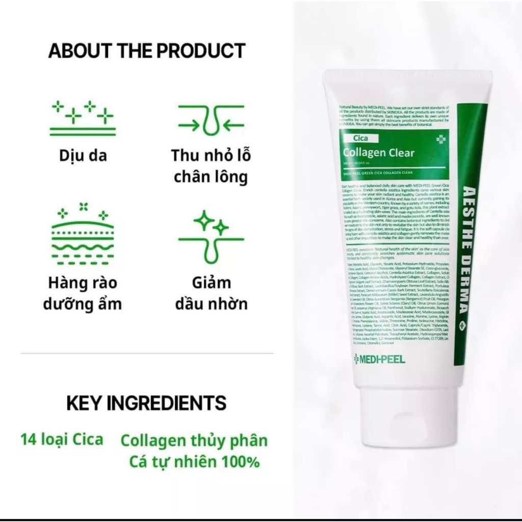 BỘ SỮA RỬA MẶT CHO DA DẦU MEDI PEEL 300ML