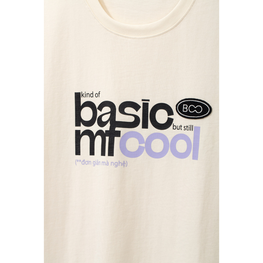Áo Thun BOO Unisex Dáng Regular In Graphic Big MF Cool ONL