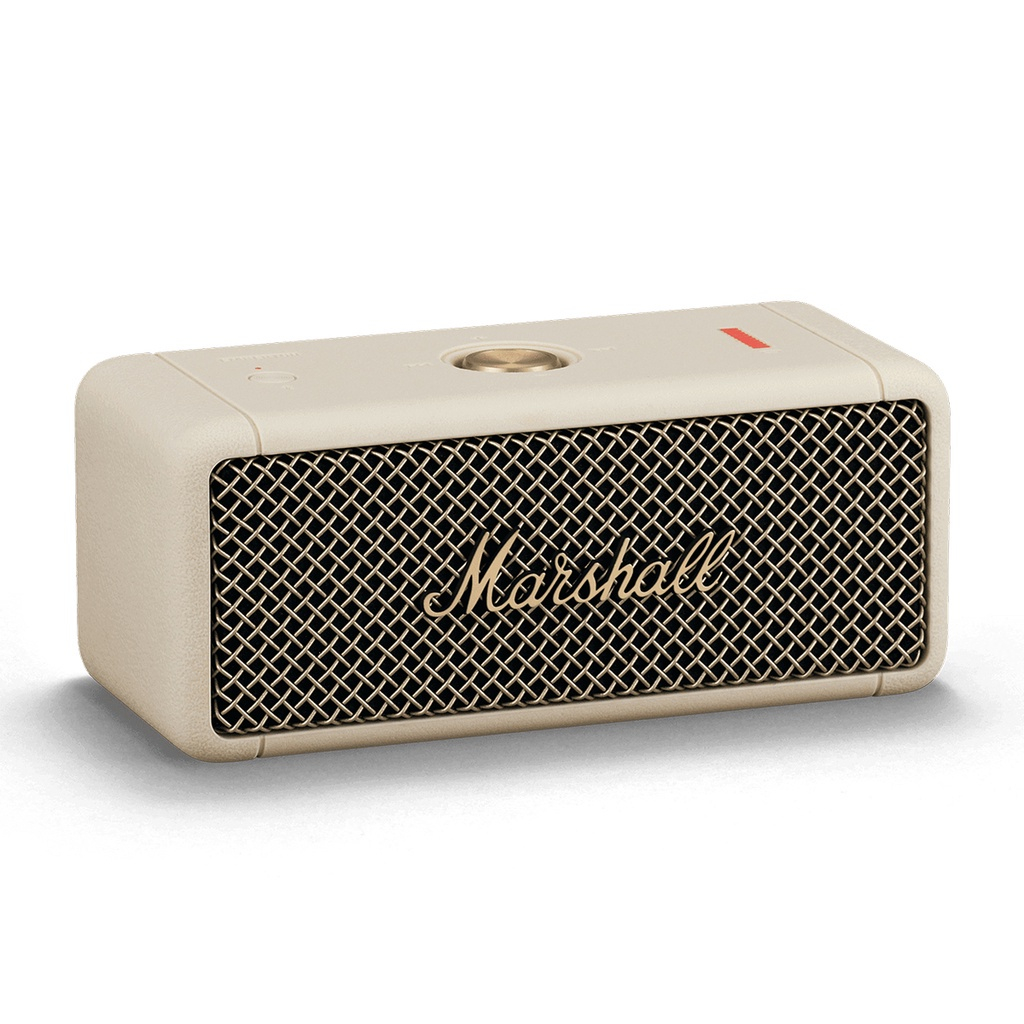 Loa marshall emberton new 2023, Loa nghe nhạc bluetooth chống nước IPX7 pin trâu công suất 20W âm thanh true stereophoni