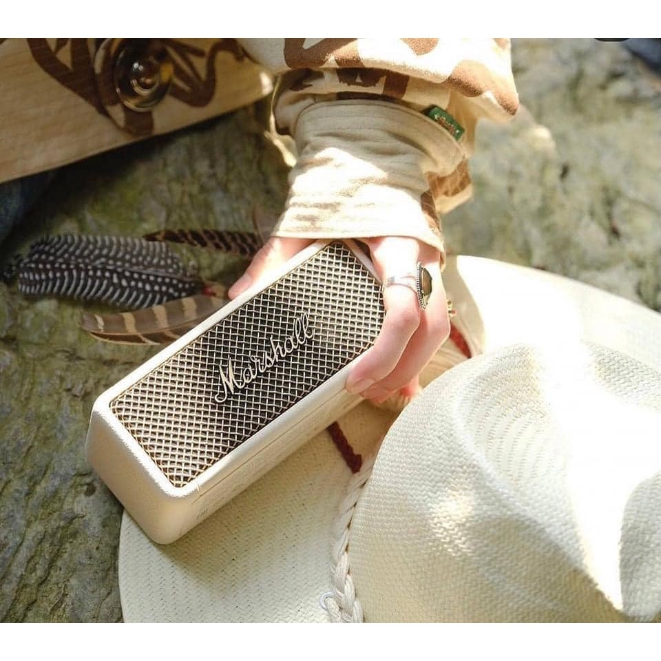Loa marshall emberton new 2023, Loa nghe nhạc bluetooth chống nước IPX7 pin trâu công suất 20W âm thanh true stereophoni