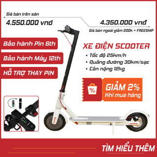 Xe scooter điện ZIYOUHIKE dành cho người lớn đi 30km dùng trong Resort, Dạo phố ,Sành điệu đẳng cấp nhà giàu