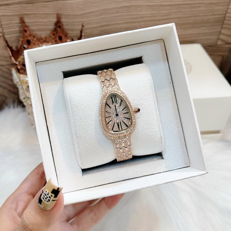 Đồng hồ nữ Davena 61596 Rose Gold Watch 30mm, Authentic, Full box, Luxury Diamond Watch