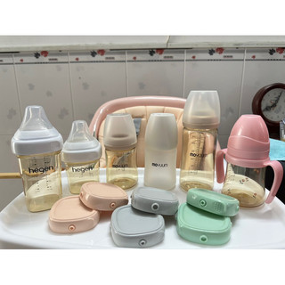 bình sữa hegen 150ml hegen KÈM NÚM