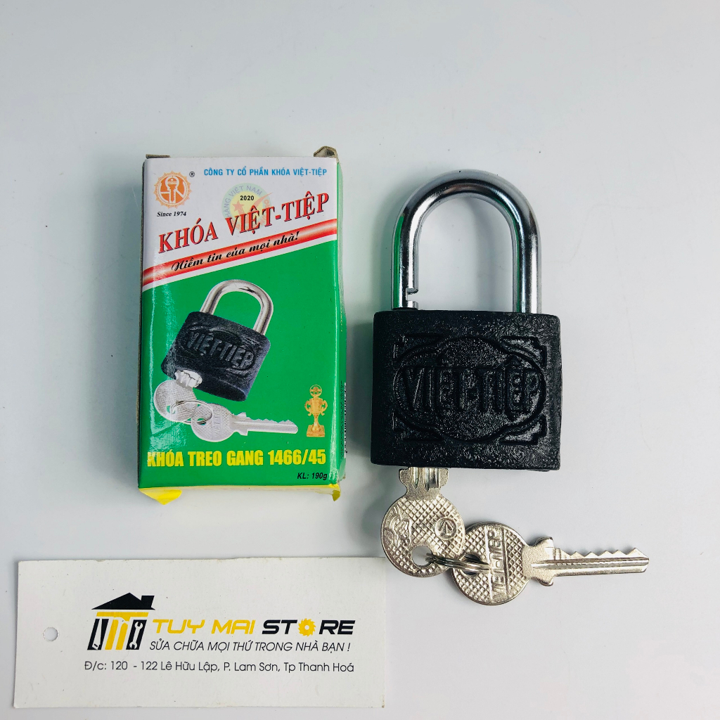 Khoá Treo Gang VIỆT TIỆP Khóa Cửa Việt Nam Chất Lượng Cao cầu 6-7-8-10