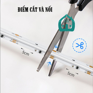 Đèn led dây COB ARGB 576/720 led/m 12/24V DC